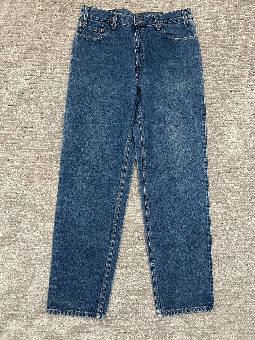 VTG Levi's Jeans Mens 36x34 550 Relaxed Fit Cotton 1999 90s Y2K